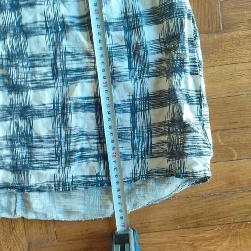 Francesca Bettini Linen V-Neck Shirt Size L Like New