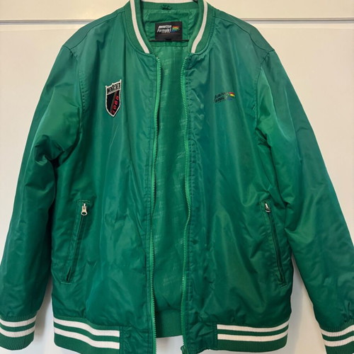 Vintage Benetton Formula 1 jacket green, like new, size XL