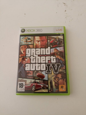 Grand Theft Auto IV Xbox 360 game used, action