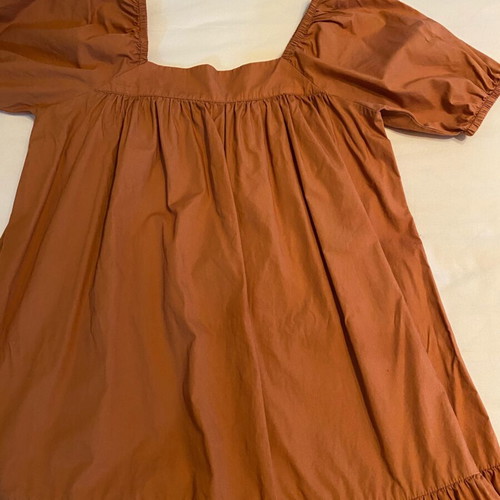 Mango dress used, brown, size M