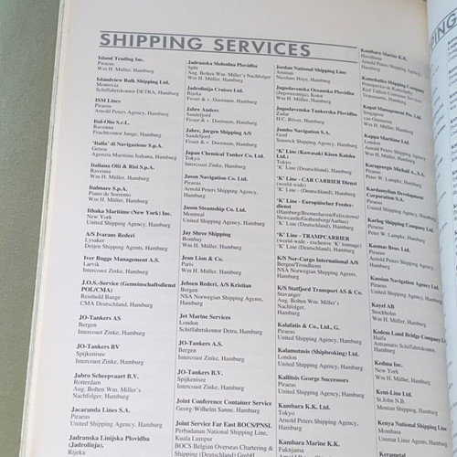 Vintage Port of Hamburg Guide 1993-1994 like new, collectible