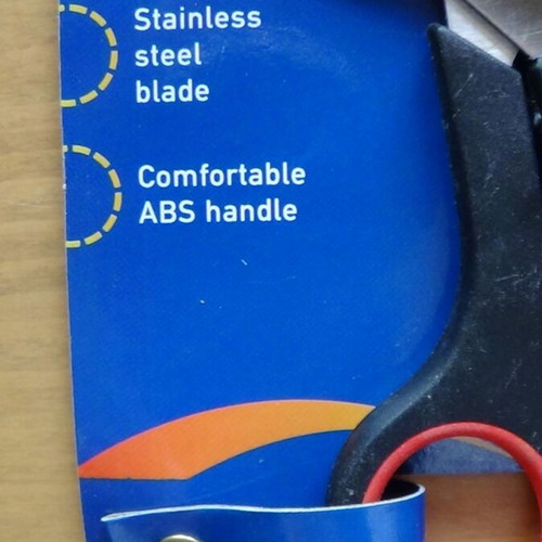 Office Goovy scissors new with stainless steel blade and ergonomic handle