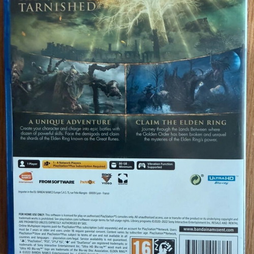 Elden Ring PS5 game