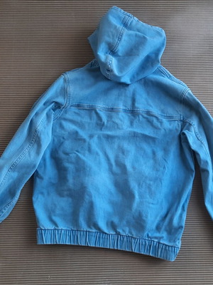 Zara denim jacket for boy 11-12 years used, blue