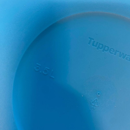 Alegra 3.5 Liter Tupperware Bowl new, colorful