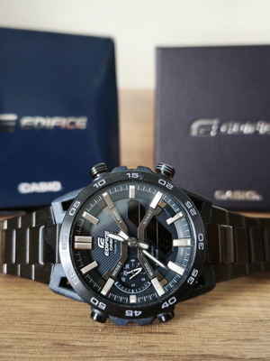 Casio Edifice ECB-2000DC-1A ανδρικό ρολόι σαν καινούργιο, μπλε, ηλιακό