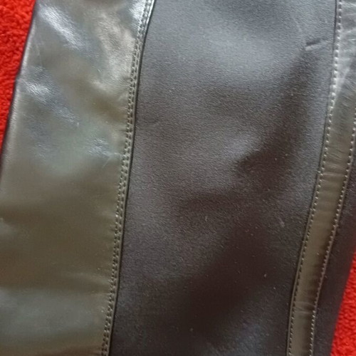 Knee-high boot used, size 40, black