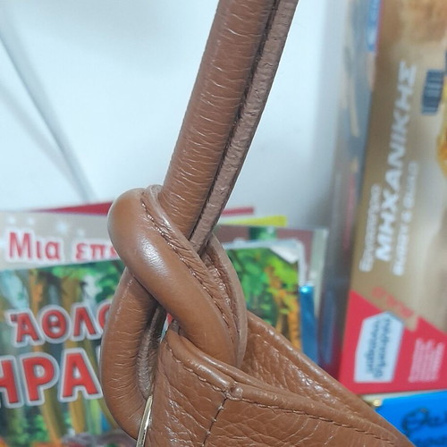 Guy Laroche Shoulder Bag Brown Like New