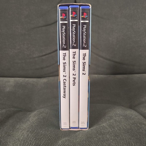The Sims 2 Triple Collection 2008 PS2 game used, Greek CIB