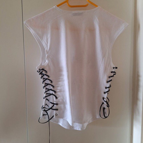 Stella McCartney for H&M limited edition blouse XS black and white new