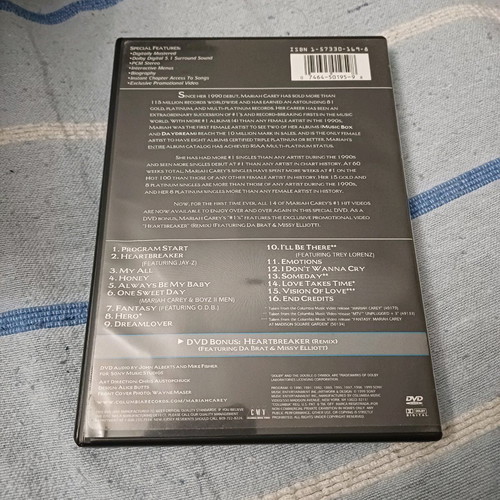 Mariah Carey #1's DVD new, pop