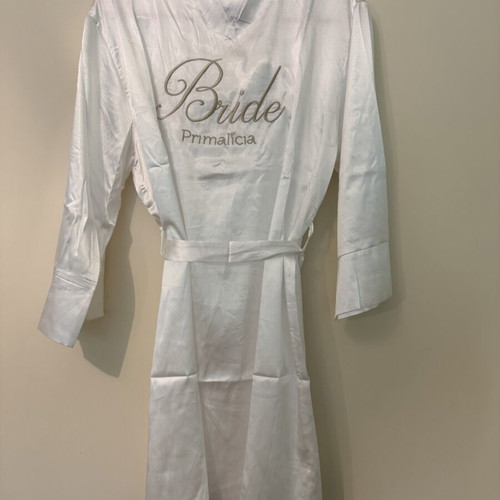 Primalicia bridal robe like new, white