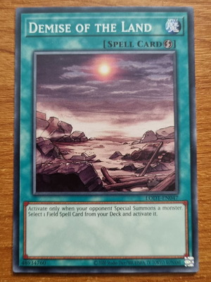 Demise of the Land LODT (Reprint) near mint