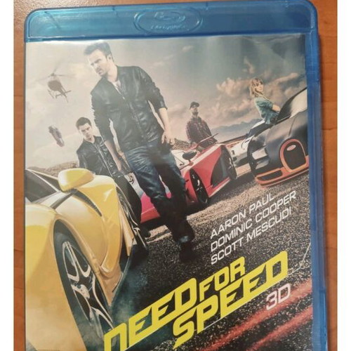 Need for Speed 3D Blu-ray like new with Greek subtitles