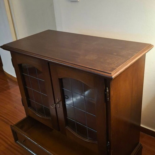 Wooden vintage style bar furniture like new