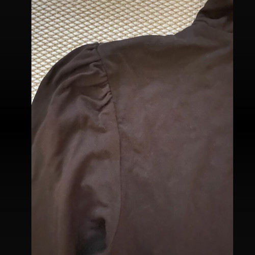 Paranoia brown long-sleeve blouse used