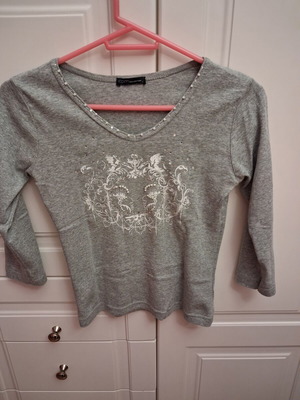 Blouse gray size S like new