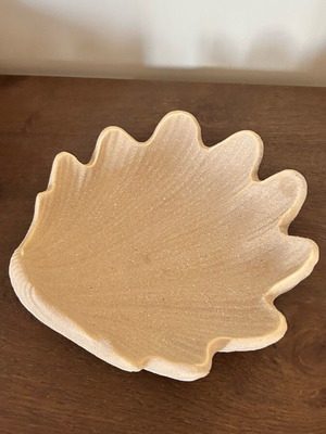 Decorative plate new shell design sand color 20x20