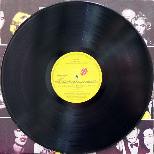 Rolling Stones Some Girls vinyl record used, rock