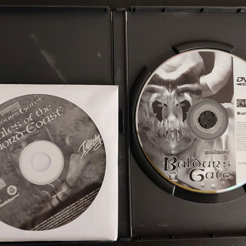 Baldur's Gate & Tales of the Sword Coast PC like new