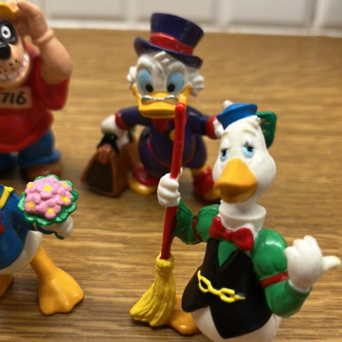 Bullyland vintage collectible figures, 8 pcs, like new