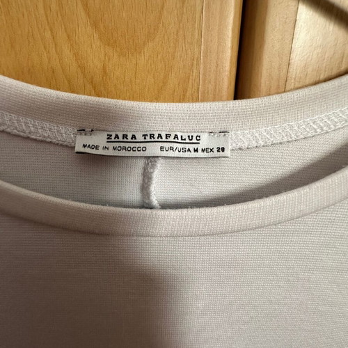Zara black and white mini dress, size M fits like S