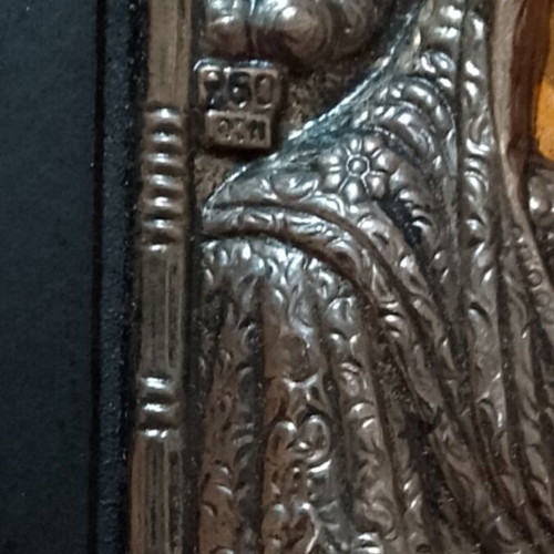 Silver icon 950 of Panagia