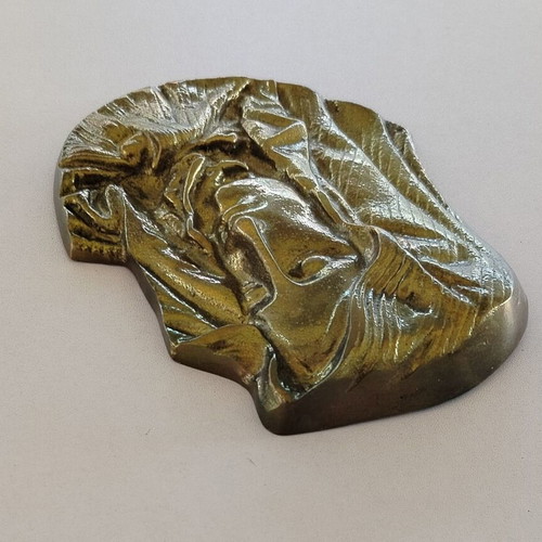 Bronze sculpture used with minor dents