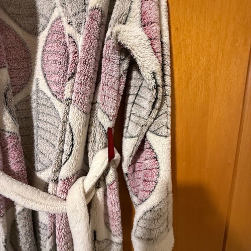 Fleece robe used, size M, Bozer