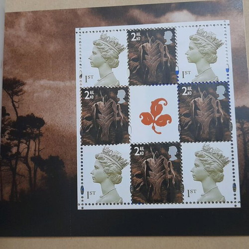 UK Booklet Stamps A Treasury of Trees Royal Mail New