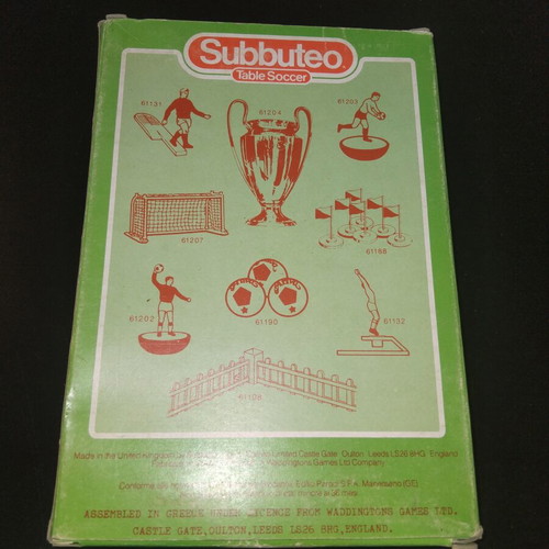 Subbuteo Torino used table football team