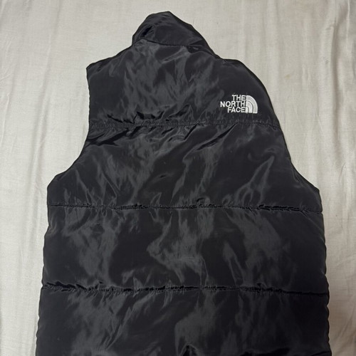 The North Face puffer vest, black, size M