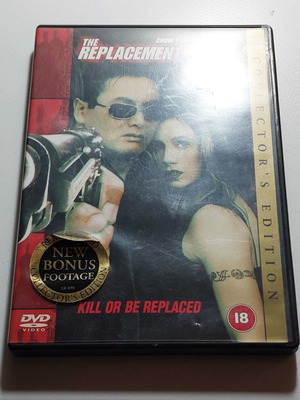 The Replacement Killers Колекционерско издание DVD като нов, регион 2 Pal, субтитри