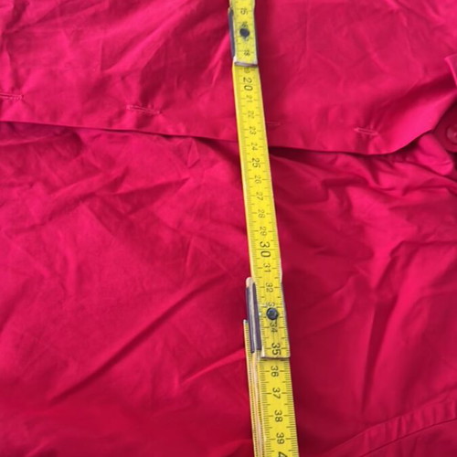 Red long-sleeve shirt like new, size M