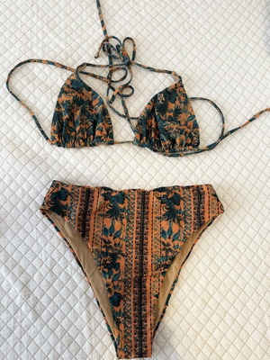 Vassia Kostara swimsuit orange like new, size L