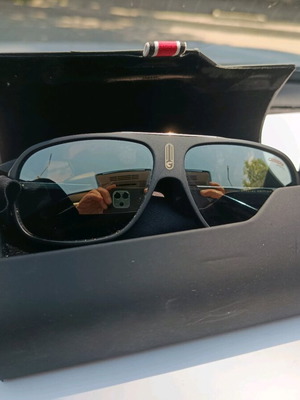 Carrera CA Glory II Special Edition aviator sunglasses like new, gold metal frame