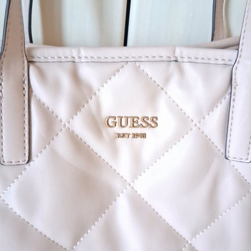 Guess nude pink large shoulder bag used