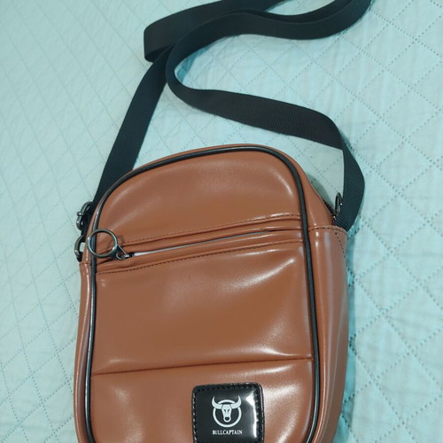 Bull Captain men's shoulder bag like new, brown