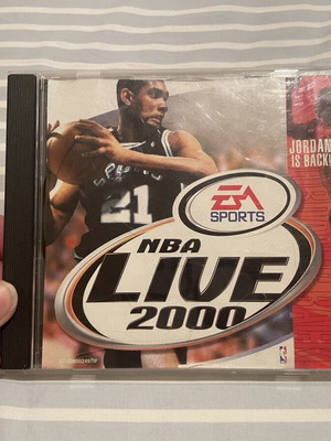 EA Sports NBA Live 2000 PC game like new