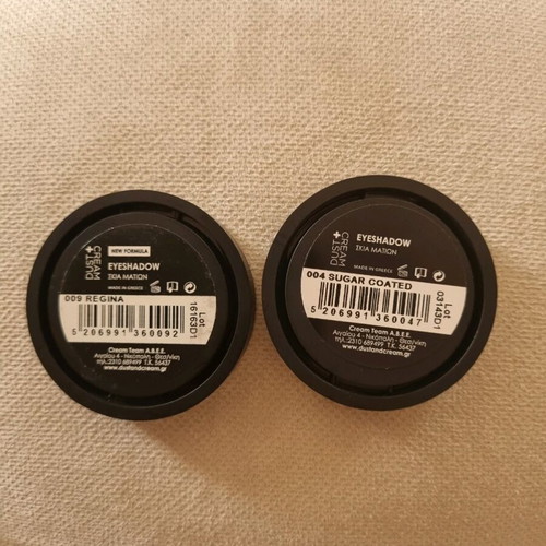 Dust and Cream eyeshadow set like new, 2 pieces