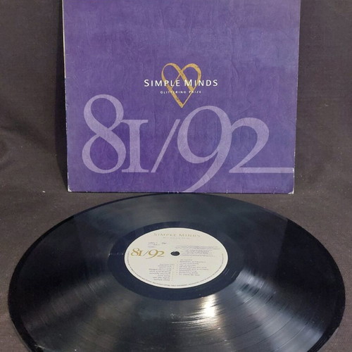 Simple Minds Glittering Prize vinyl used, very good condition