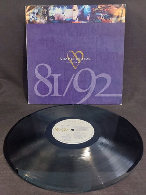 Simple Minds Glittering Prize vinyl used, very good condition