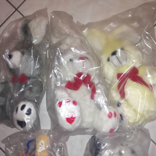 Stuffed dolls new, pack of 16 pieces