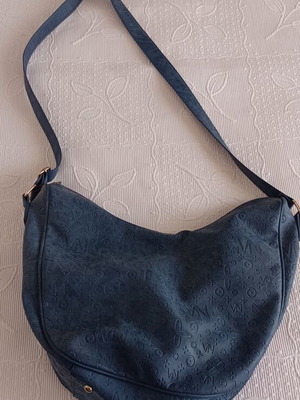 Bag crossbody blue dark used