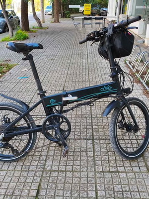 Ηλεκτρικό ποδήλατο Fiido D4S μεταχειρισμένο, 20 ιντσών, δισκόφρενα, σπαστό