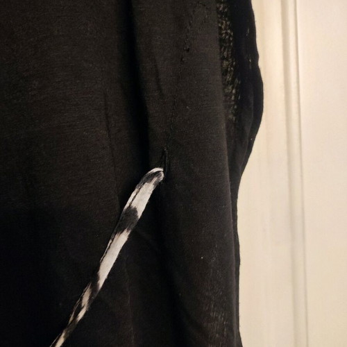 H&M blouse dress like new, grey with belt