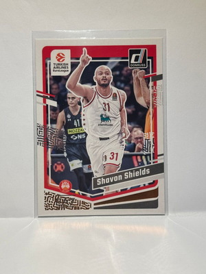 Κάρτα 2023-24 Panini Donruss Euroleague Shavon Shields #105 καινούργια