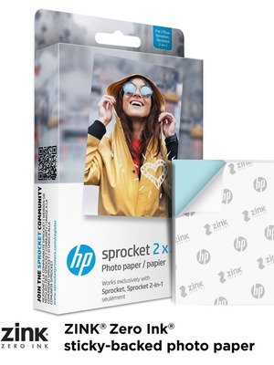 HP ZiNk Paper Sprocket For LuNa 2x3 50 Pack new