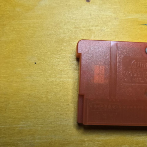 Pokémon FireRed Version Game Boy Advance cartridge