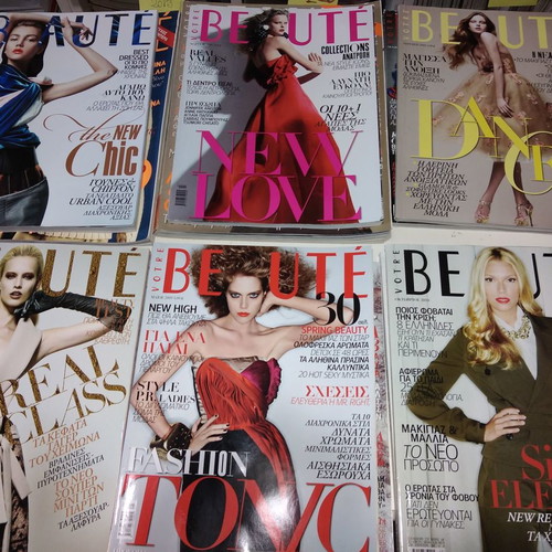 Votre Beaute magazines used in excellent condition